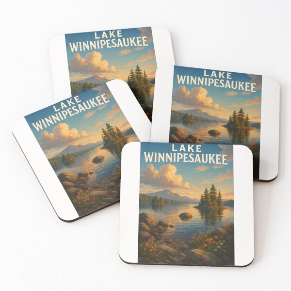 Item preview, Island Reflections at Lake Winnipesaukee, New Hampshire designed and sold by Places On Earth.