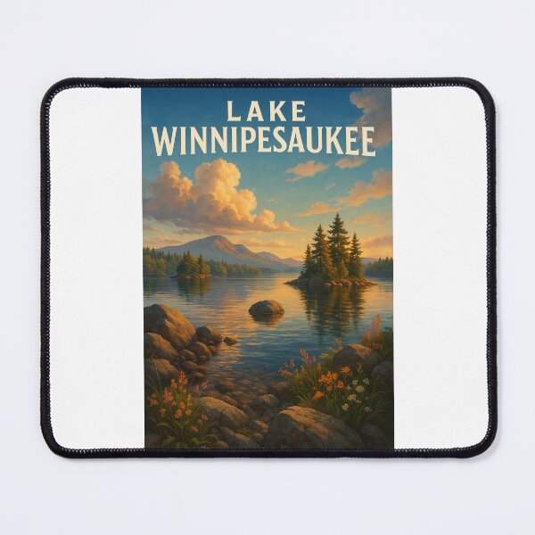 Item preview, Island Reflections at Lake Winnipesaukee, New Hampshire designed and sold by Places On Earth.
