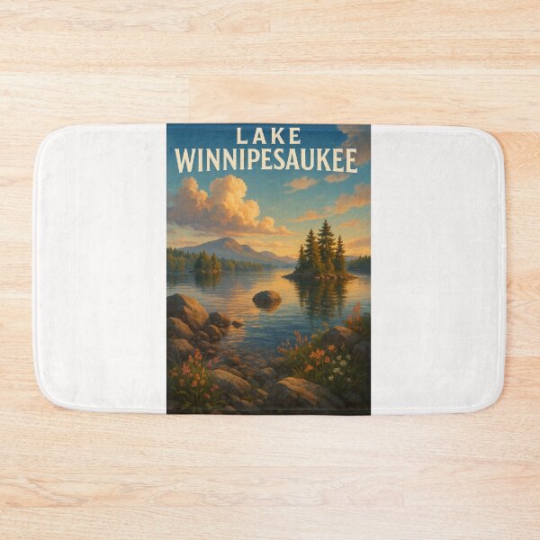 Item preview, Island Reflections at Lake Winnipesaukee, New Hampshire designed and sold by Places On Earth.