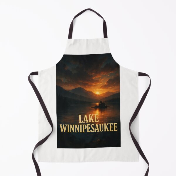 Item preview, Golden Sunset Across Lake Winnipesaukee, New Hampshire designed and sold by Places On Earth.