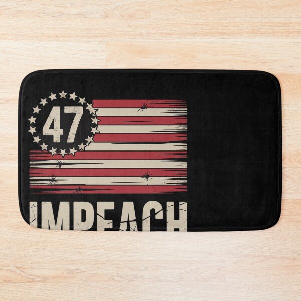 Item preview, Anti Trump Impeach 47 Trump 47th President US Flag  designed and sold by MonsterBuddiess.