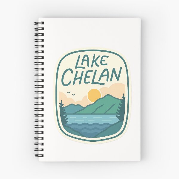 Item preview, Sunset Over Lake Chelan and Cascade Mountains, Washington designed and sold by Places On Earth.