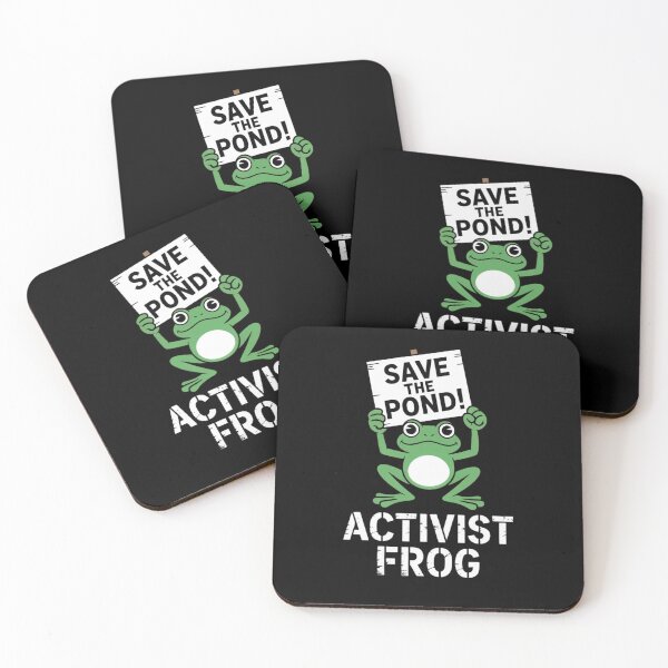 Item preview, activist frog designed and sold by Mateusz Majcherek.