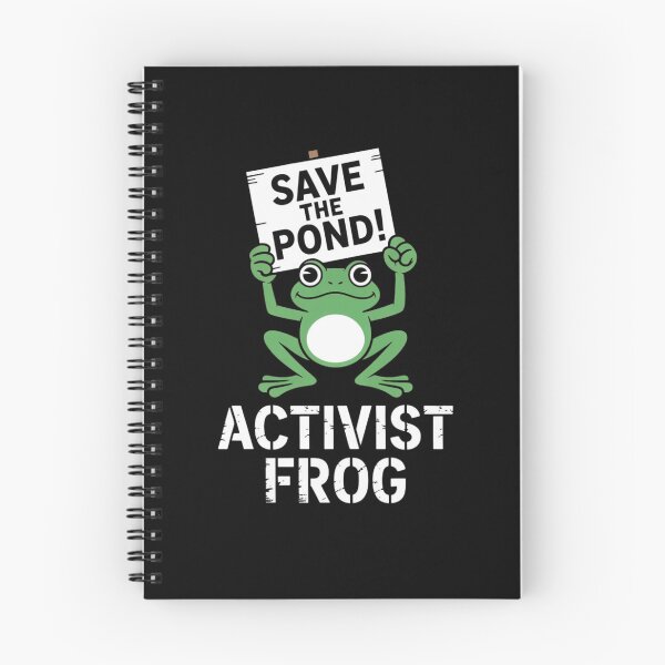 Item preview, activist frog designed and sold by Mateusz Majcherek.