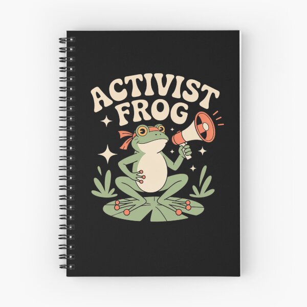 Item preview, activist frog designed and sold by Mateusz Majcherek.