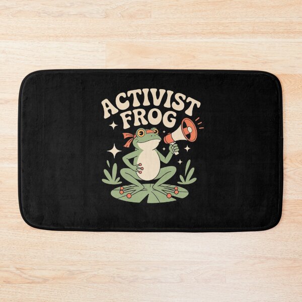 Item preview, activist frog designed and sold by Mateusz Majcherek.
