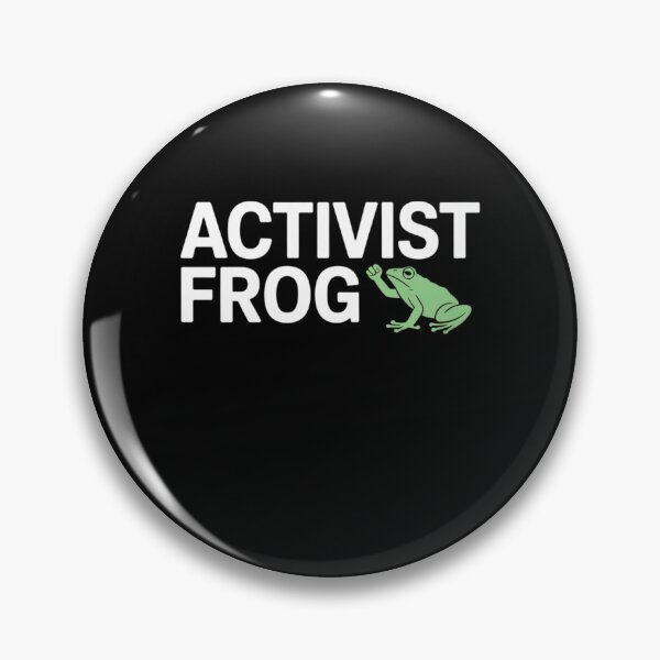 Item preview, activist frog designed and sold by Mateusz Majcherek.