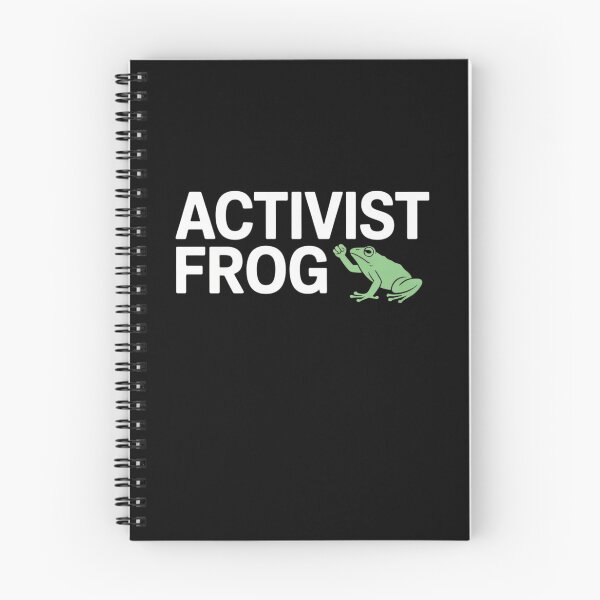 Item preview, activist frog designed and sold by Mateusz Majcherek.