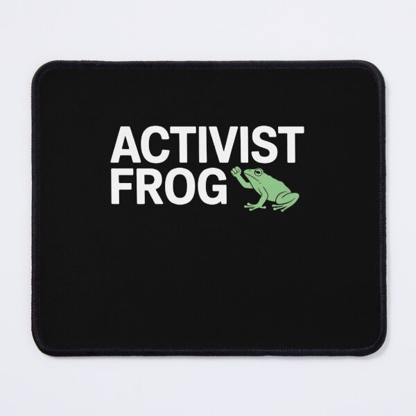 Item preview, activist frog designed and sold by Mateusz Majcherek.