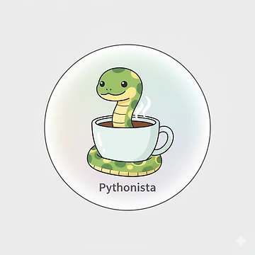 Artwork thumbnail, Pythonista – Cute Coding Art by Day Dreamer