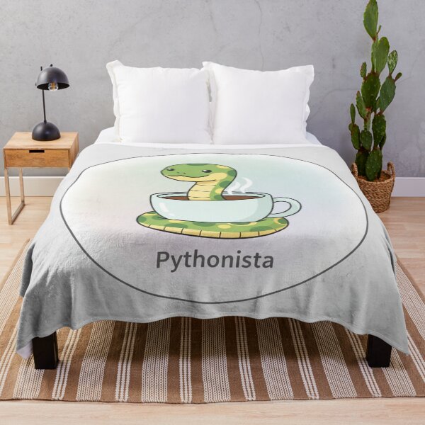 Item preview, Pythonista – Cute Coding Art designed and sold by Day Dreamer.