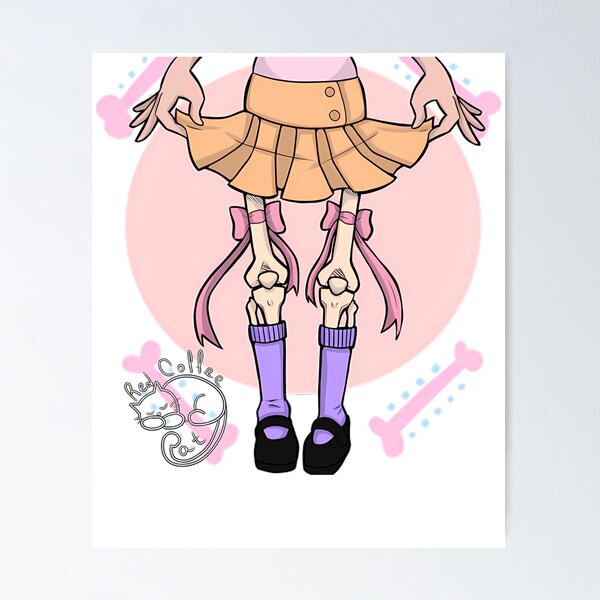 Item preview, Boney Legs and Pink Ribbons designed and sold by TewonLake.