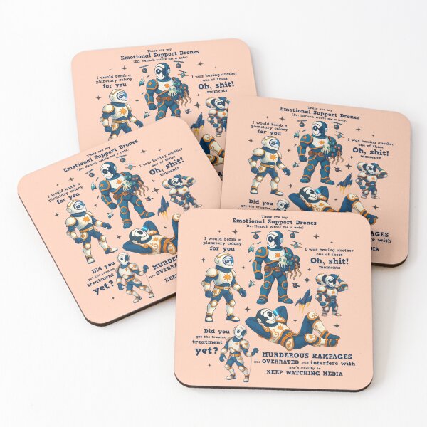 Item preview, Murderbot - Martha Wells book designed and sold by BrianOMinard.