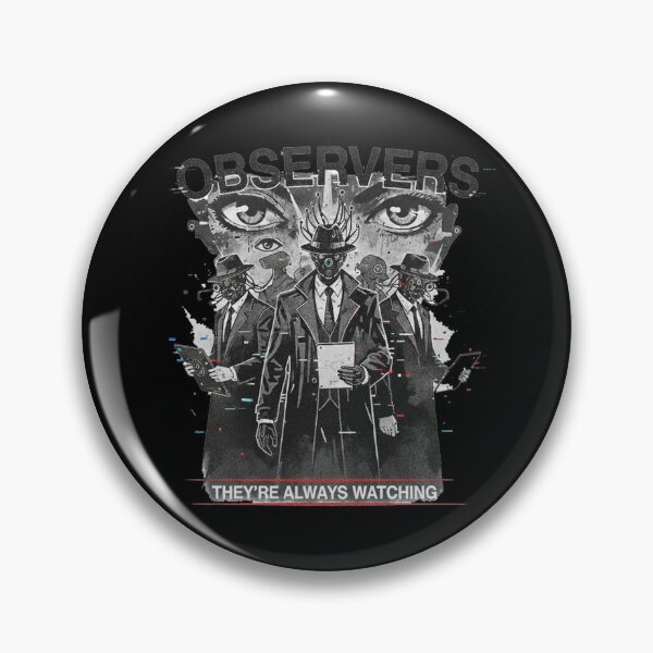 Item preview, The Observers Graphic T-Shirt | Dystopian Surveillance Tee | Aesthetic Abstract Eye Logo | Urban Techwear Conspiracy Apparel designed and sold by nhstaruna.