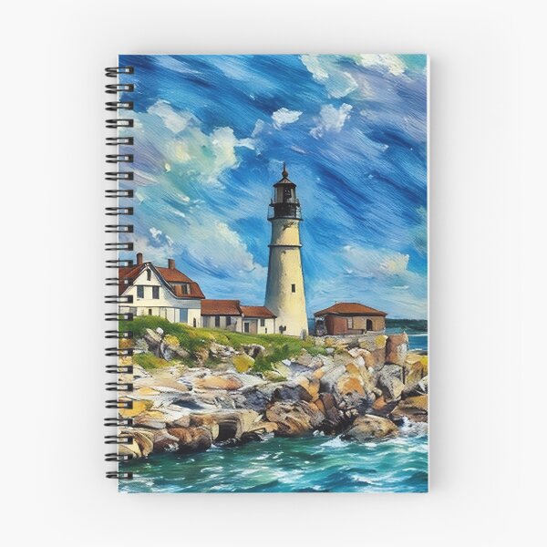 Item preview, Cloudy Day Lighthouse designed and sold by tomorrowsart.