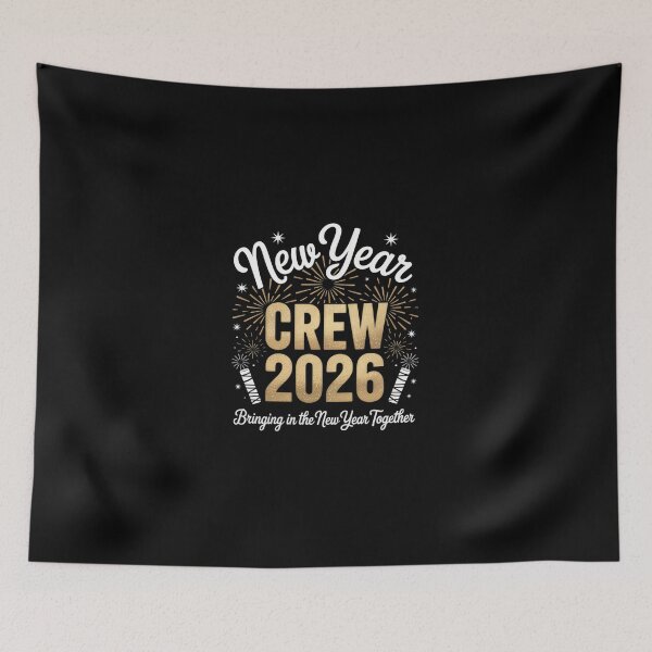 Item preview, New Year Crew 2026 designed and sold by sandrahofer-art.