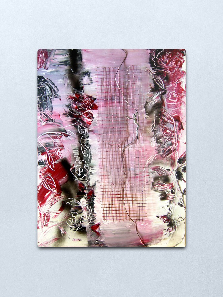 Alternate view of Picking Roses Metal Print
