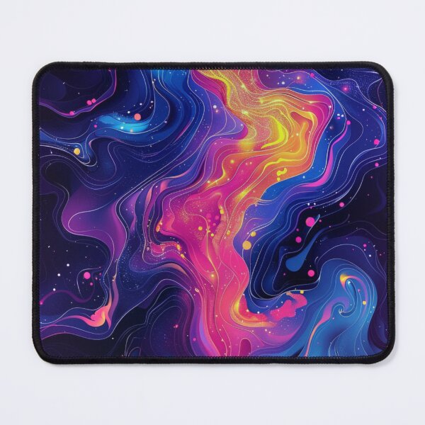 Item preview, Neon Cosmic River in Deep Space designed and sold by weirdfishes123.