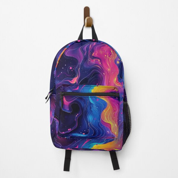 Item preview, Neon Cosmic River in Deep Space designed and sold by weirdfishes123.