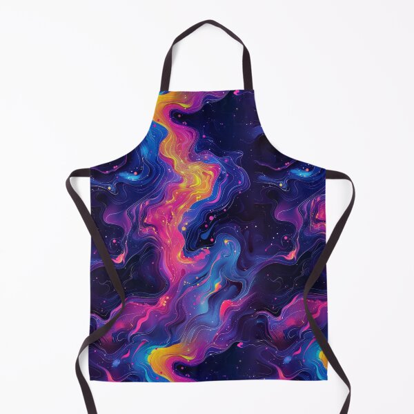 Item preview, Neon Cosmic River in Deep Space designed and sold by weirdfishes123.