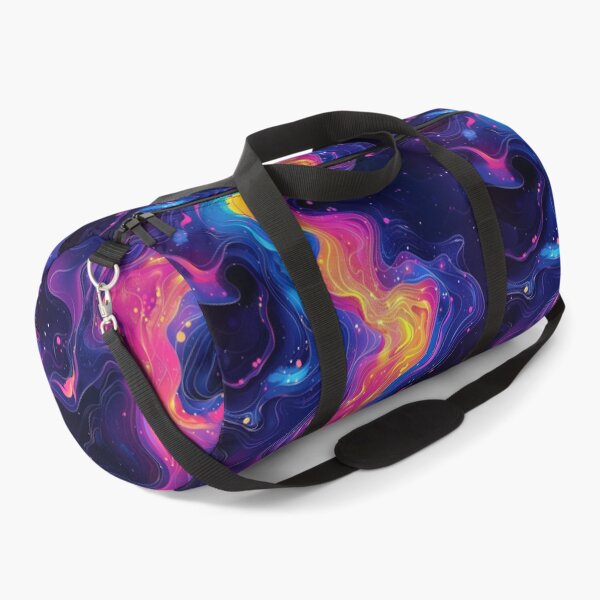 Item preview, Neon Cosmic River in Deep Space designed and sold by weirdfishes123.