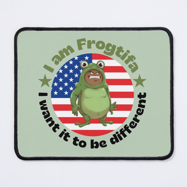 Item preview, I Am Frogtifa Protest Design T-shirt designed and sold by Pishpunta.