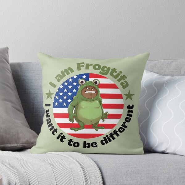 Item preview, I Am Frogtifa Protest Design T-shirt  designed and sold by Pishpunta.