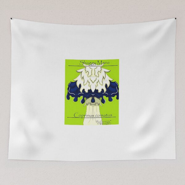 Item preview, Shaggy Mane  Coprinus Comatus designed and sold by CalvinVanAuken.