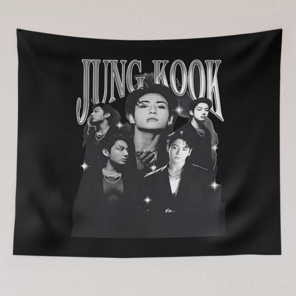 Item preview, Vintage JungKook 90s Bootleg Shirt, Jungkook Kpop designed and sold by AlphaResonance.