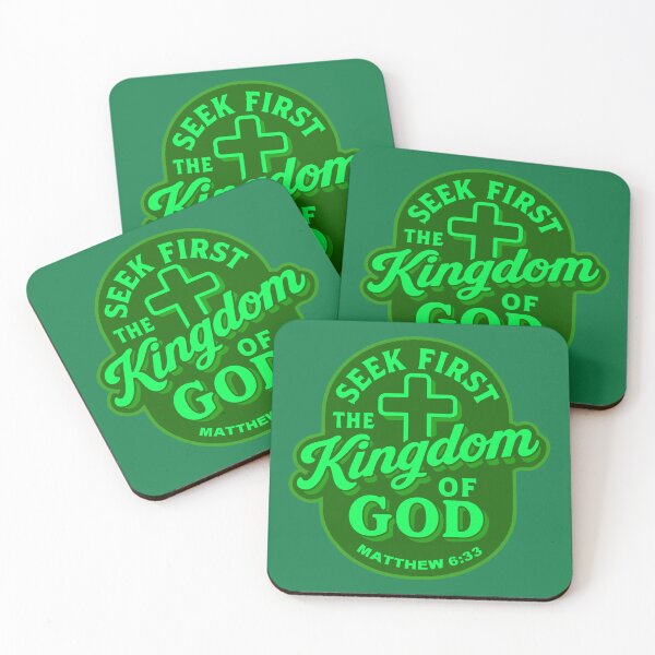 Item preview, Matthew 6:33 Seek First The Kingdom Of God designed and sold by plushism.