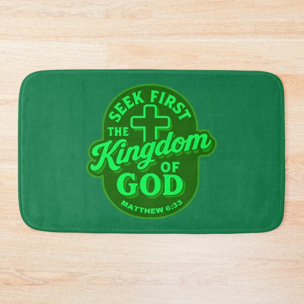 Item preview, Matthew 6:33 Seek First The Kingdom Of God designed and sold by plushism.