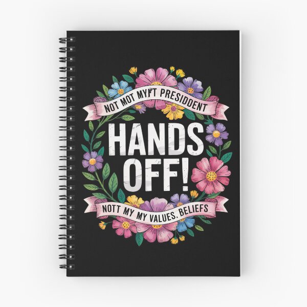 Item preview, Anti-Trump Floral Resist Not My President Hands Off Protest  designed and sold by GGrizeldaRivas.