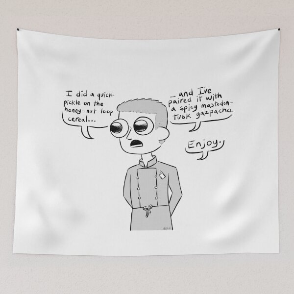 Item preview, (Captionless) Chopped Parody — Spicy Mastodon-Tusk Gazpacho designed and sold by Matthew Allred.
