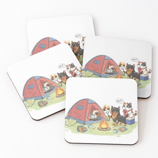 Item preview, Camping Chaos designed and sold by meesub.