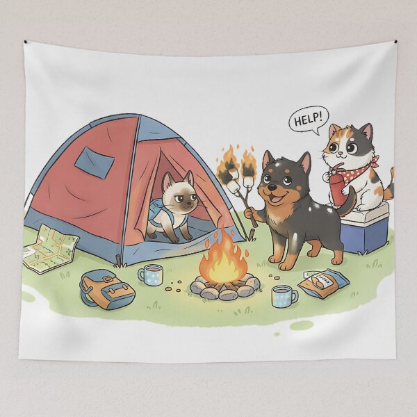 Item preview, Camping Chaos designed and sold by meesub.