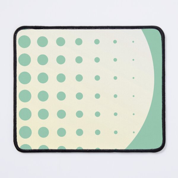 Item preview, Bauhaus f02 | AbstractCircle with Dots on Green Background designed and sold by KMA Home Design.