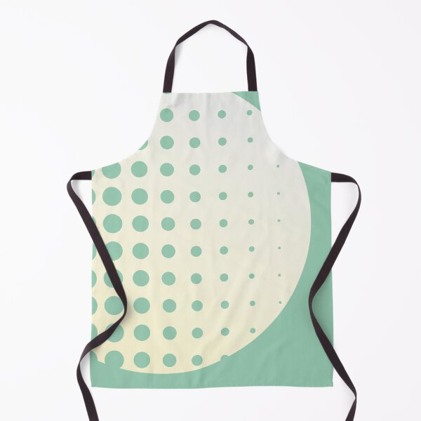 Item preview, Bauhaus f02 | AbstractCircle with Dots on Green Background designed and sold by KMA Home Design.