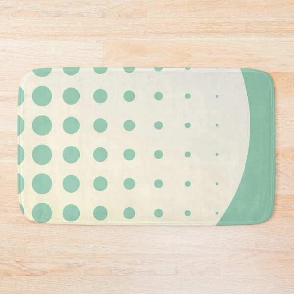 Item preview, Bauhaus f02 | AbstractCircle with Dots on Green Background designed and sold by KMA Home Design.