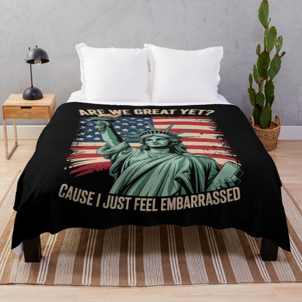 Item preview, Are We Great Yet Cause I Just Feel Embarrassed Anti Trump designed and sold by GGrizeldaRivas.