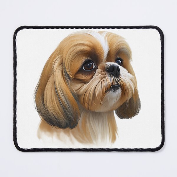 Item preview, Cute Shi Tzu dog portrait designed and sold by adey68.