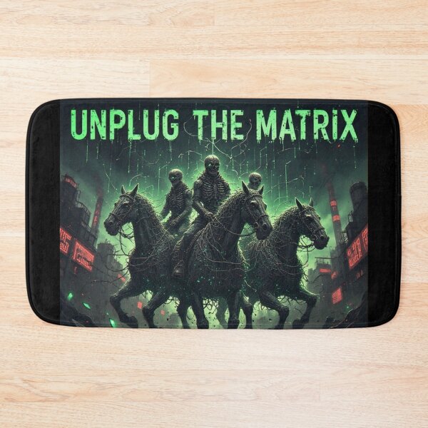 Item preview, The New Apocalypse | Unplug The Matrix Dystopian Cyberpunk Industrial Art designed and sold by Eden Underground Radio (Official Merch).