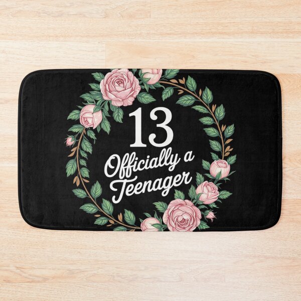 Item preview, 13th birthday official teenager teen girls 13 years old  designed and sold by MicanCuteStore.