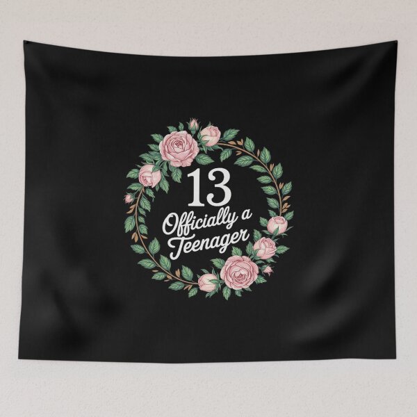 Item preview, 13th birthday official teenager teen girls 13 years old  designed and sold by MicanCuteStore.