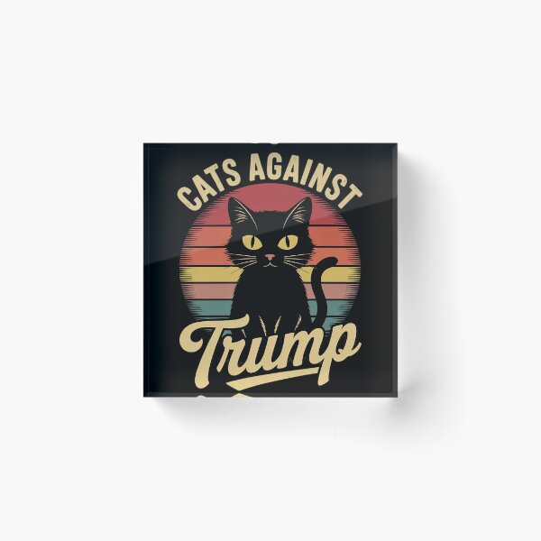 Item preview, Cats Against Trump Anti Trump 2020 Election Cat Men Women Girls Kids  designed and sold by GGrizeldaRivas.