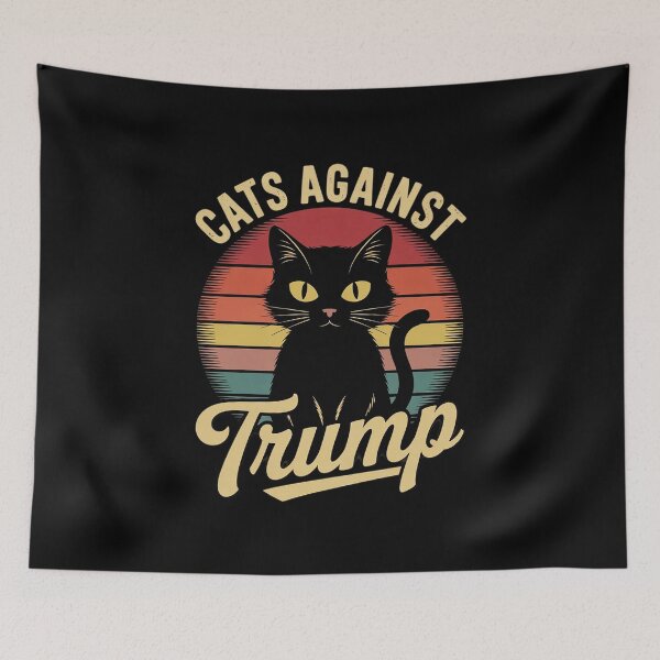 Item preview, Cats Against Trump Anti Trump 2020 Election Cat Men Women Girls Kids  designed and sold by GGrizeldaRivas.