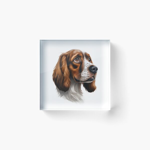 Item preview, Stylish Spaniel dog portrait designed and sold by adey68.