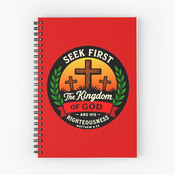 Item preview, Matthew 6:33 Seek First The Kingdom Of God designed and sold by plushism.