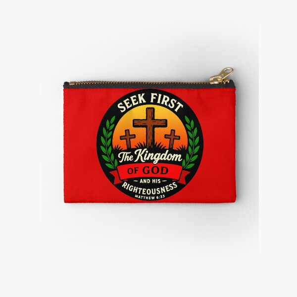 Item preview, Matthew 6:33 Seek First The Kingdom Of God designed and sold by plushism.