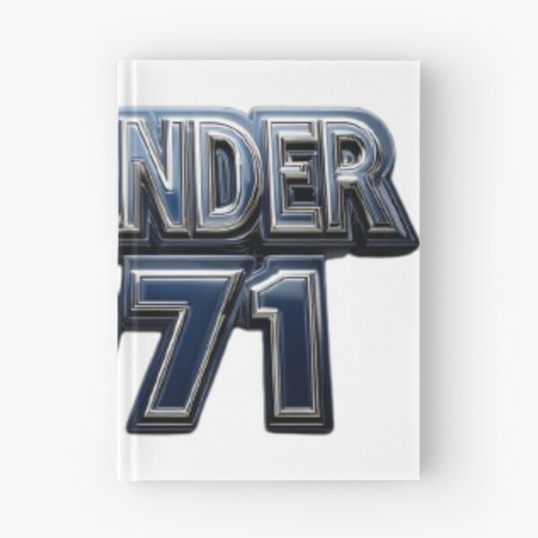 Item preview, Alexander 1971 Classic Chrome Retro Name Design designed and sold by AlexLineArt.