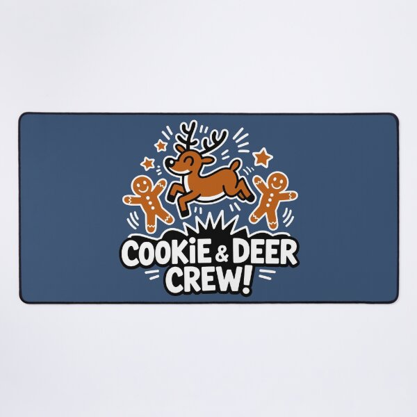 Item preview, Dynamic Holiday Scene with Gingerbread and Reindeer Fun designed and sold by SplashTastic.